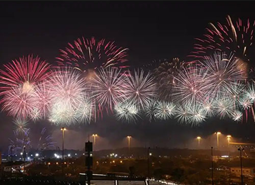 承德焰火晚会